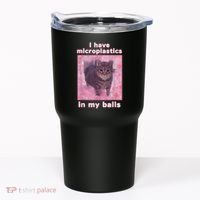 I Have Microplastics In My Balls Funny Cat Meme Dank Meme Tumbler thumb 0