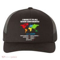 I Have Made It To All Seven Continents Yupoong Adult 5-Panel Trucker Hat thumb 0