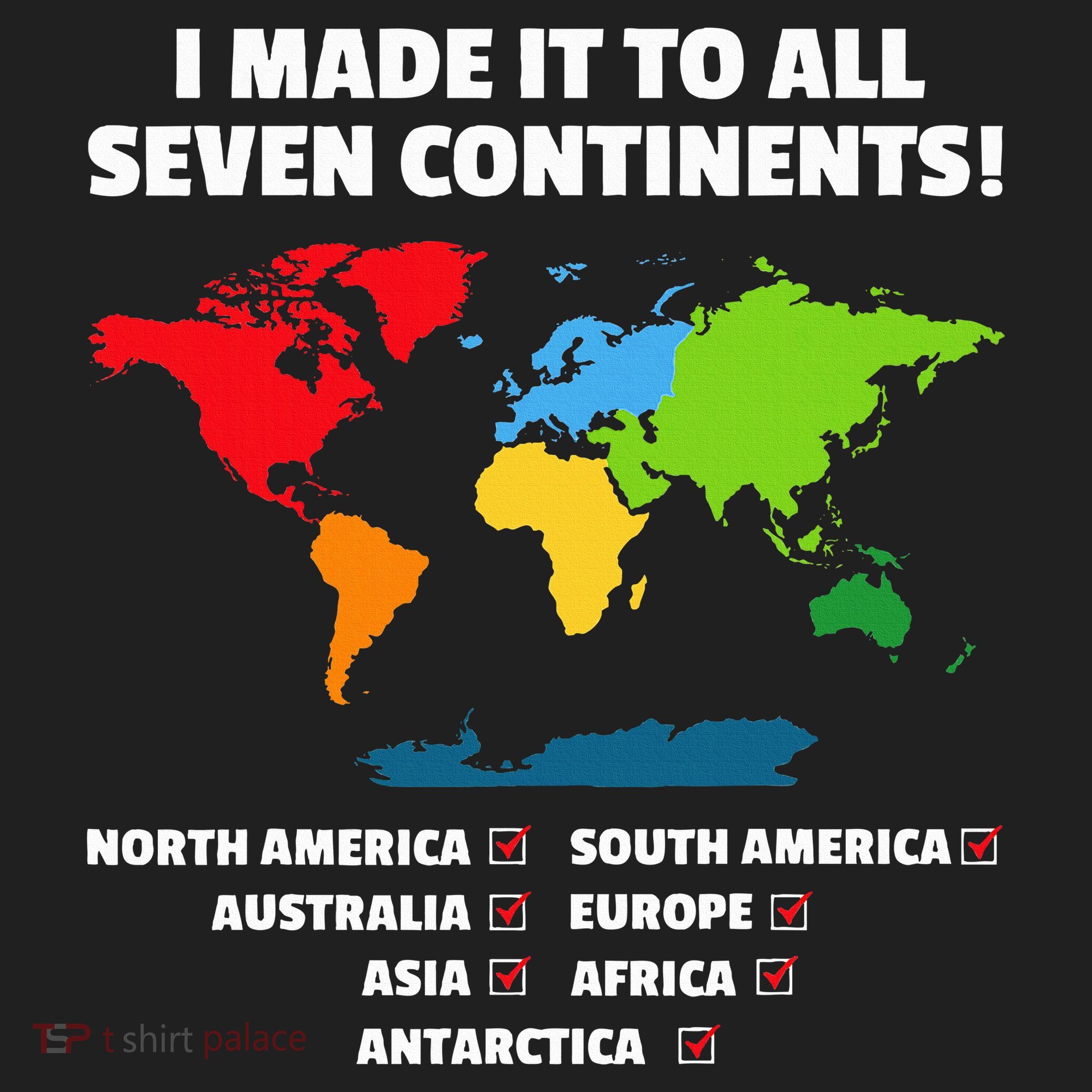 I Have Made It To All Seven Continents Beanie