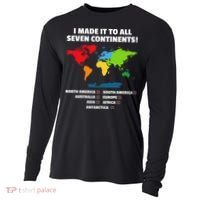 I Have Made It To All Seven Continents Cooling Performance Long Sleeve Crew thumb 0