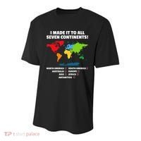 I Have Made It To All Seven Continents Youth Performance Sprint T-Shirt thumb 0