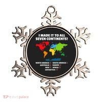 I Have Made It To All Seven Continents Ornament thumb 0