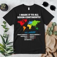 I Have Made It To All Seven Continents Premium T-Shirt thumb 2