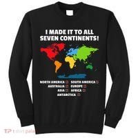 I Have Made It To All Seven Continents Tall Sweatshirt thumb 0
