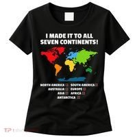 I Have Made It To All Seven Continents Women's T-Shirt thumb 0