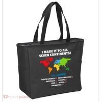 I Have Made It To All Seven Continents Tote Bag thumb 2