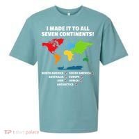 I Have Made It To All Seven Continents Sueded Cloud Jersey T-Shirt thumb 0