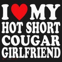 I Heart My Hot Short Cougar Girlfriend I Love My Short Gf Kids Sweatshirt thumb 2
