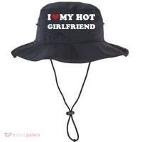 I Heart My Hot Girlfriend Bucket Hat thumb 0