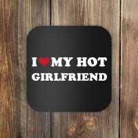 I Heart My Hot Girlfriend Coaster thumb 0