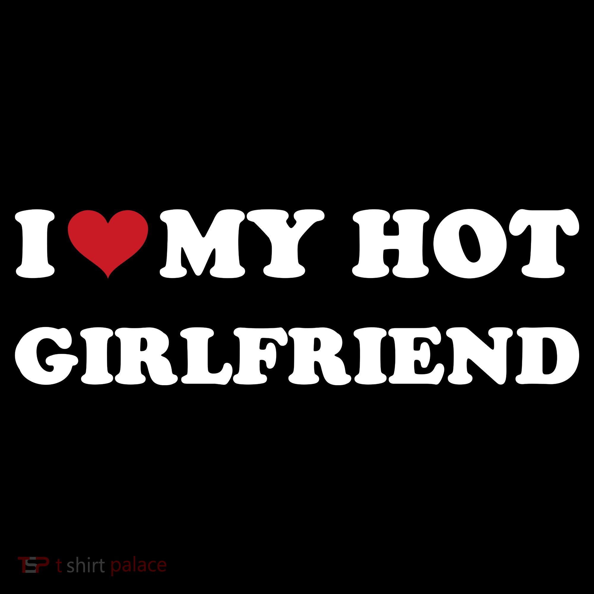 I Heart My Hot Girlfriend Kids Long Sleeve Shirt