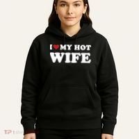 I Heart My Hot Wife Hoodie thumb 5