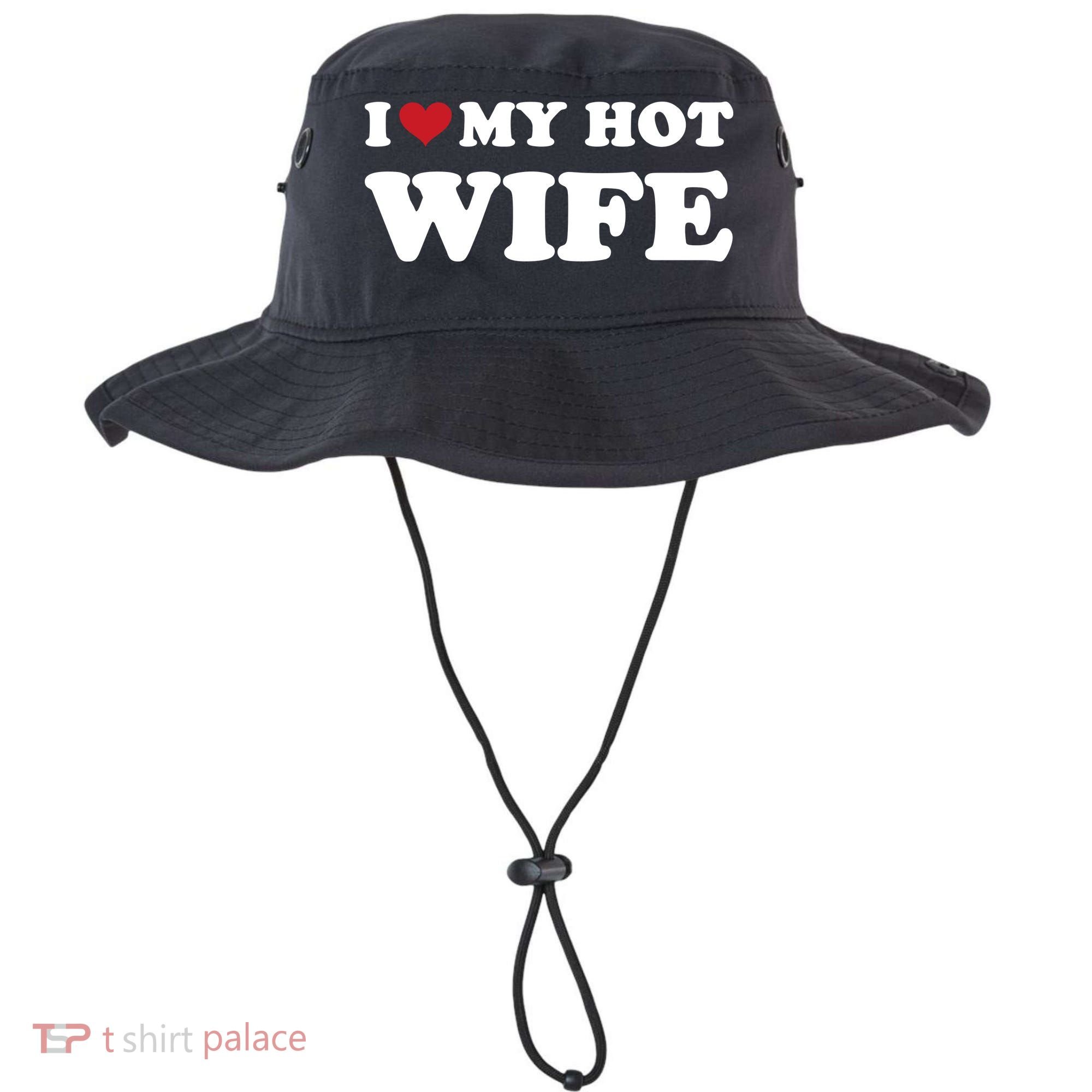 I Heart My Hot Wife Bucket Hat