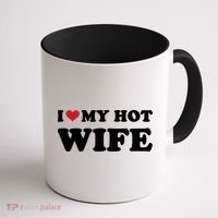 I Heart My Hot Wife Coffee Mug thumb 1