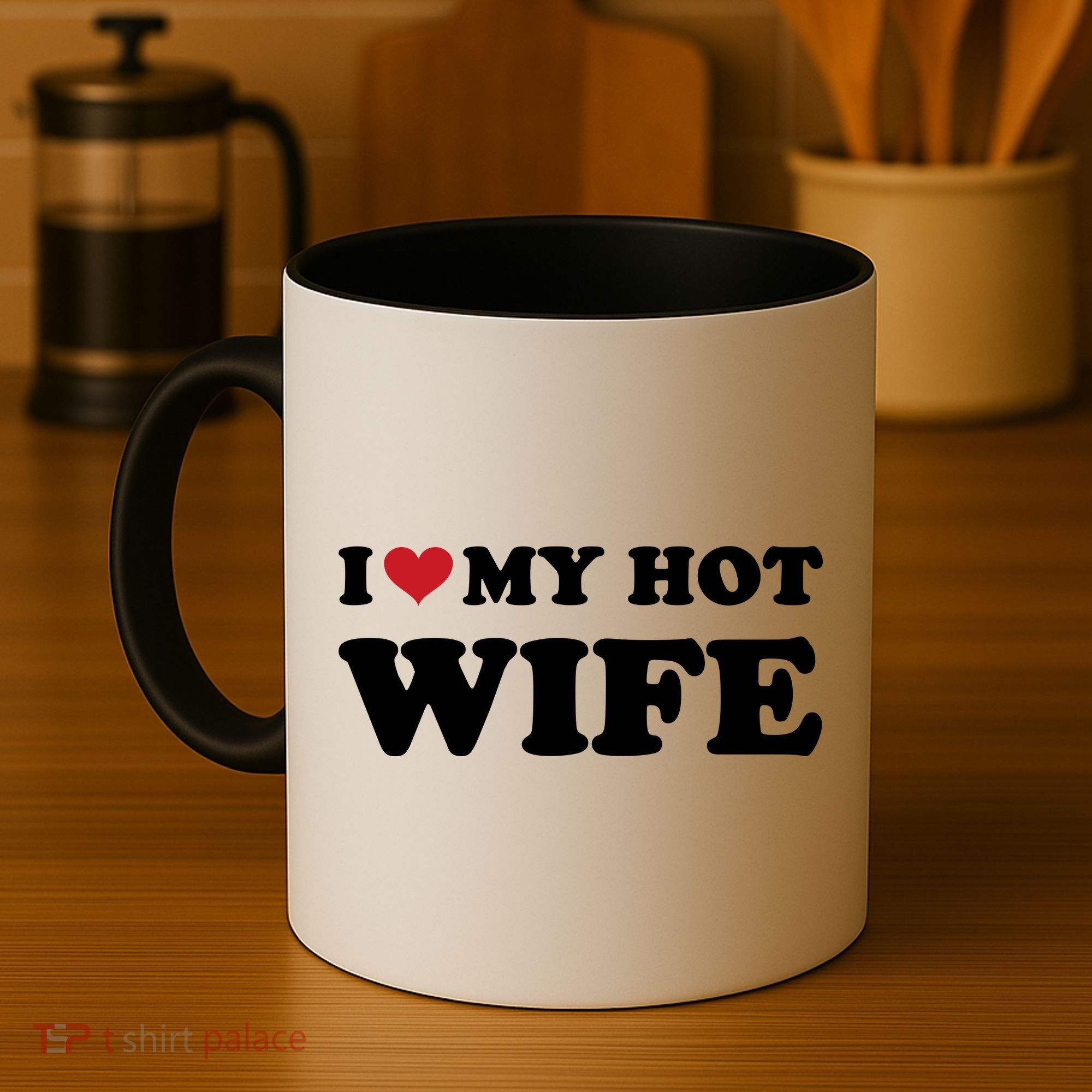 I Heart My Hot Wife Coffee Mug