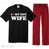 I Heart My Hot Wife Pajama Set thumb 0
