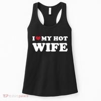 I Heart My Hot Wife Women's Tank Top thumb 0