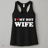 I Heart My Hot Wife Women's Tank Top thumb 3