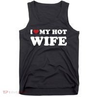 I Heart My Hot Wife Tank Top thumb 0