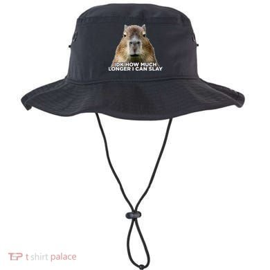 Idk How Much Longer I Can Slay Capybara Sarcastic Dank Meme Bucket Hat