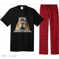 Idk How Much Longer I Can Slay Capybara Sarcastic Dank Meme Pajama Set thumb 0