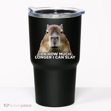 Idk How Much Longer I Can Slay Capybara Sarcastic Dank Meme Tumbler