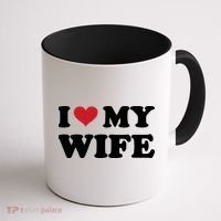 I Heart My Wife Coffee Mug thumb 1