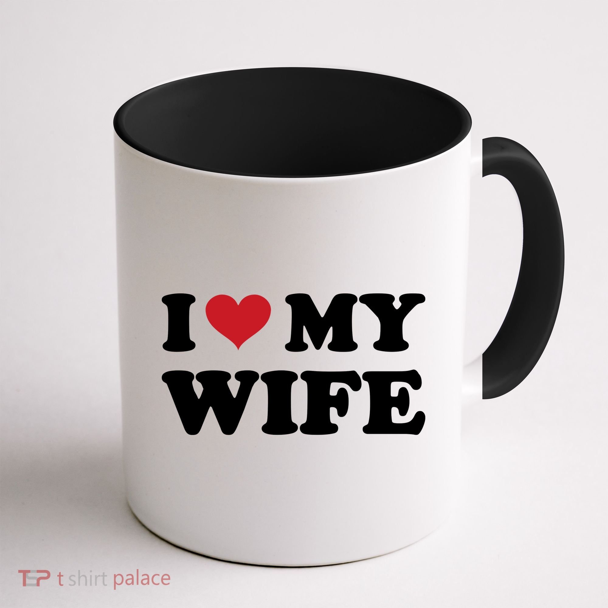 I Heart My Wife Coffee Mug