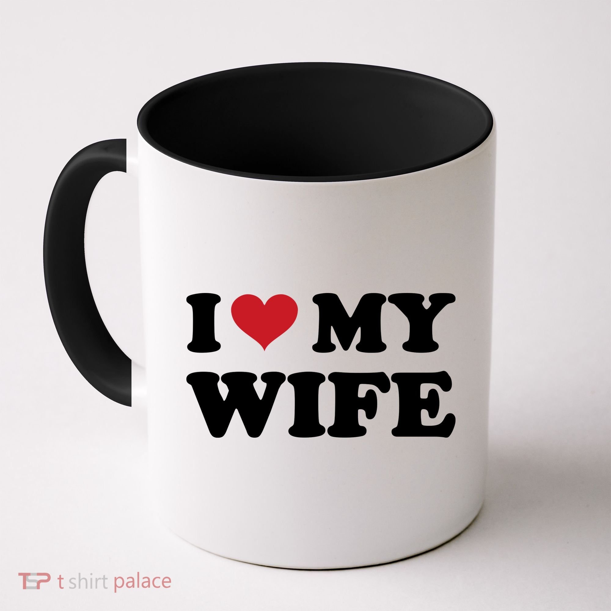 I Heart My Wife Coffee Mug
