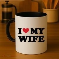 I Heart My Wife Coffee Mug thumb 4