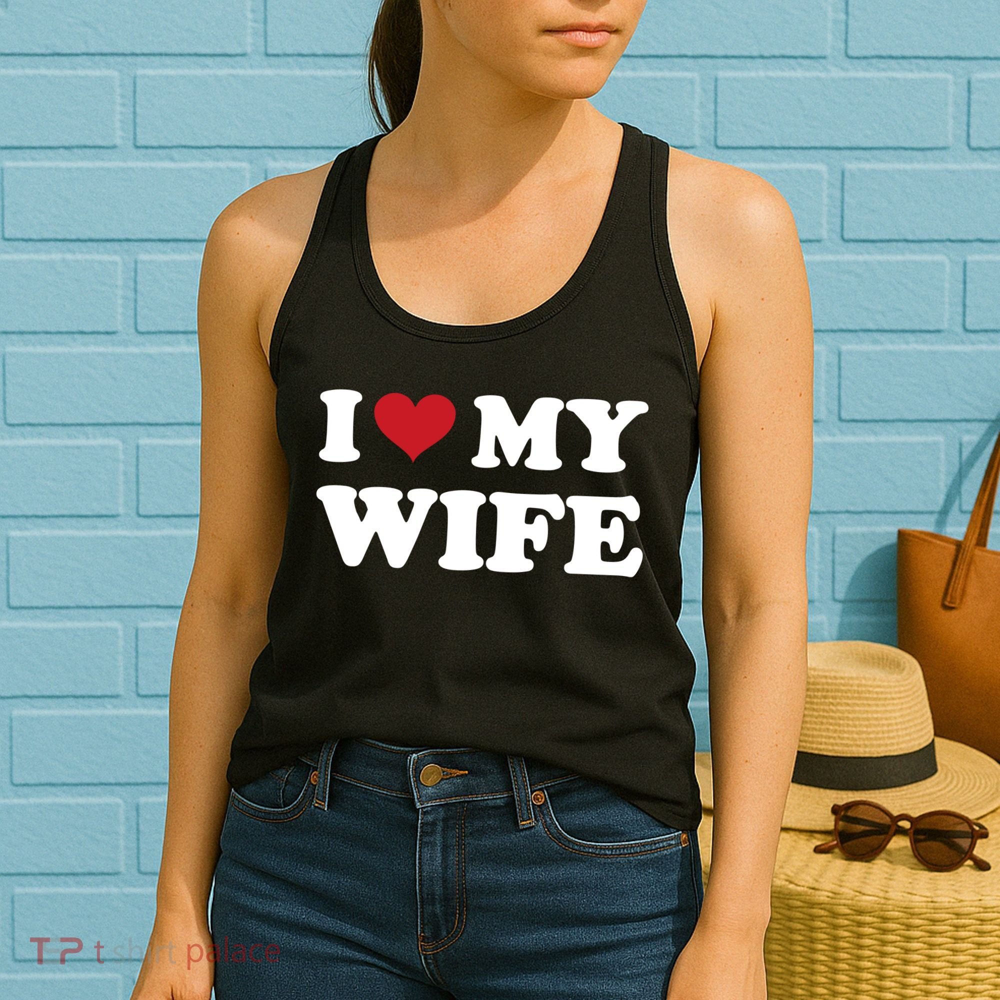 I Heart My Wife Women's Tank Top
