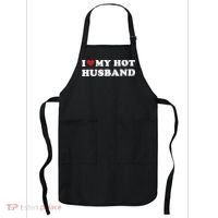 I Heart My Hot Husband Apron thumb 0