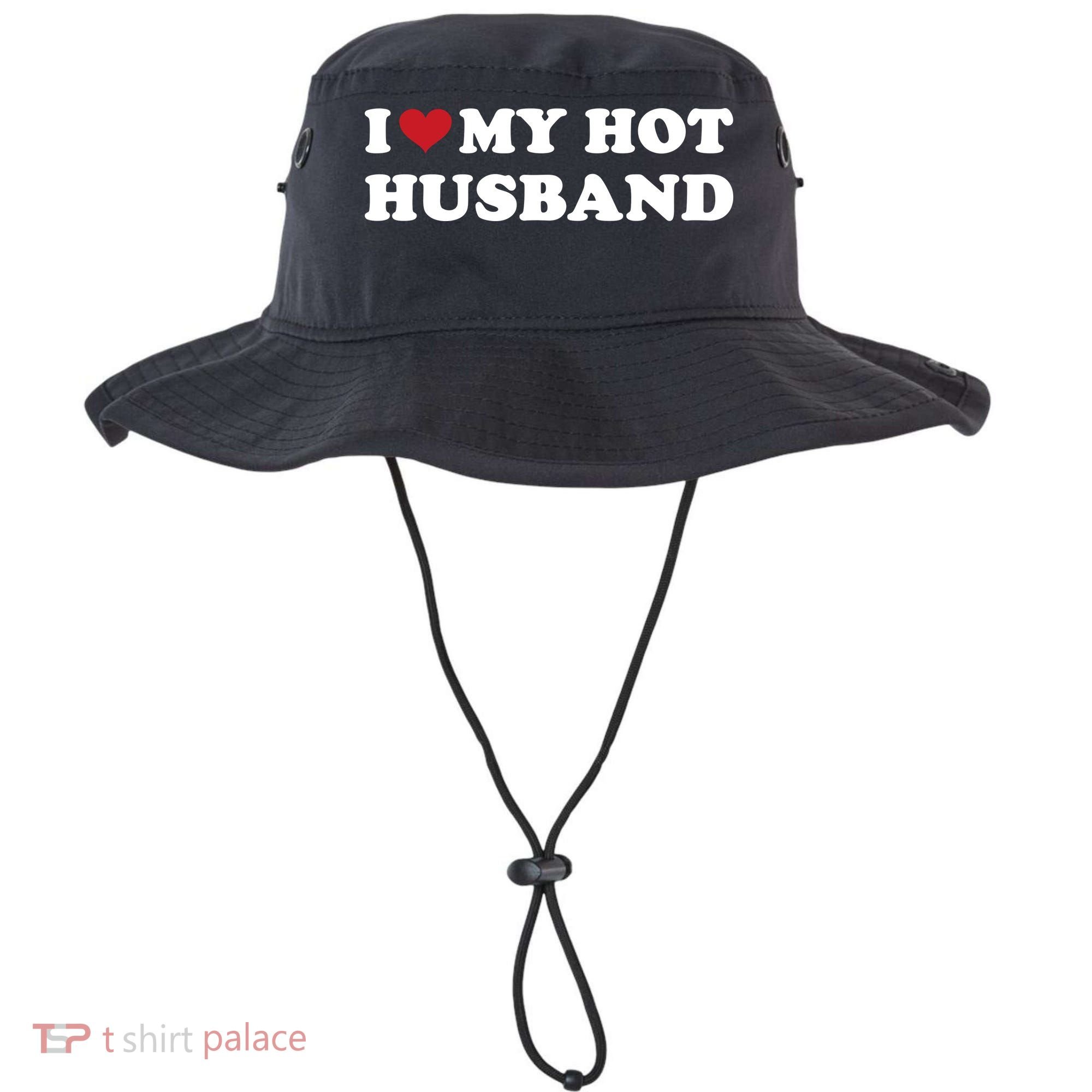 I Heart My Hot Husband Bucket Hat
