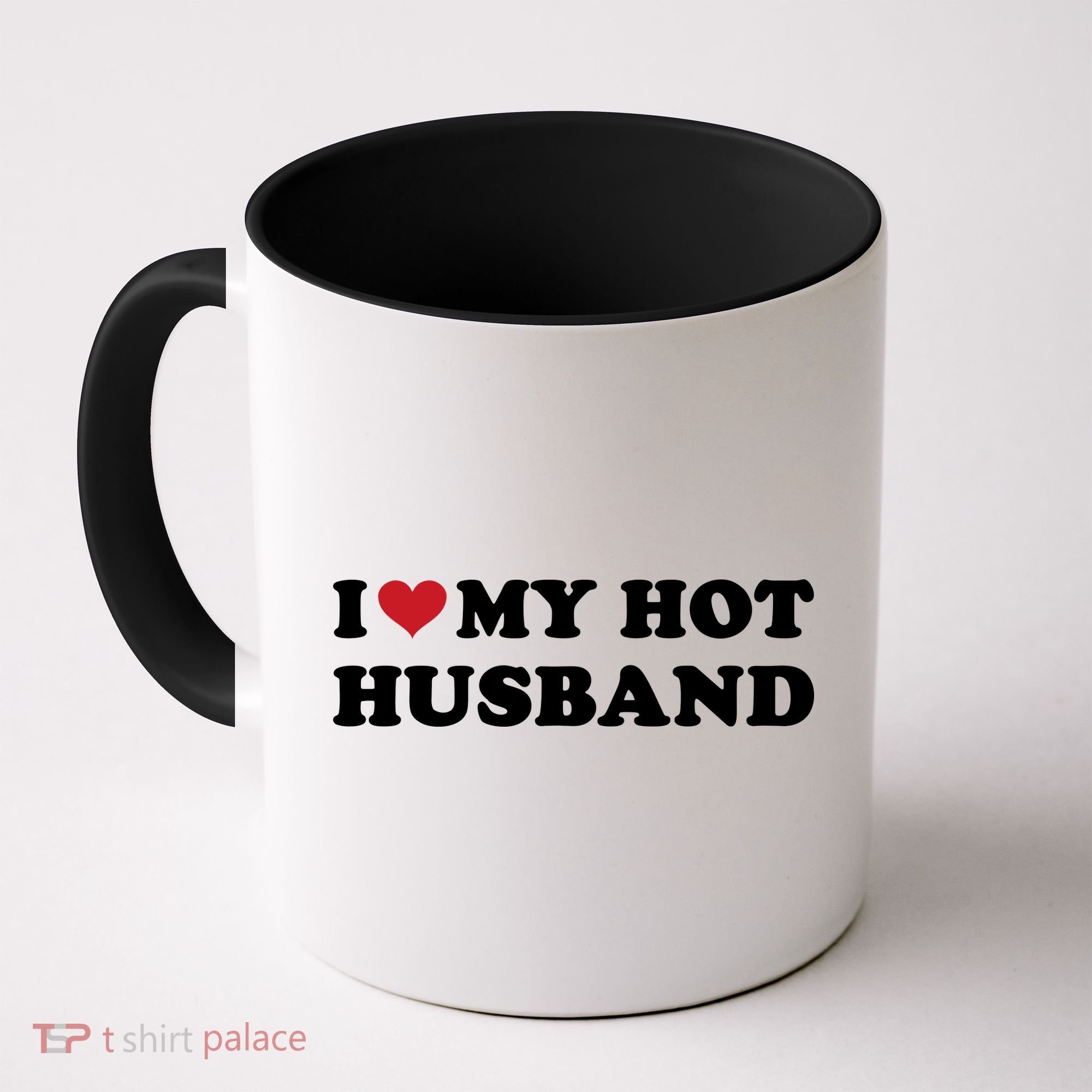 I Heart My Hot Husband Coffee Mug