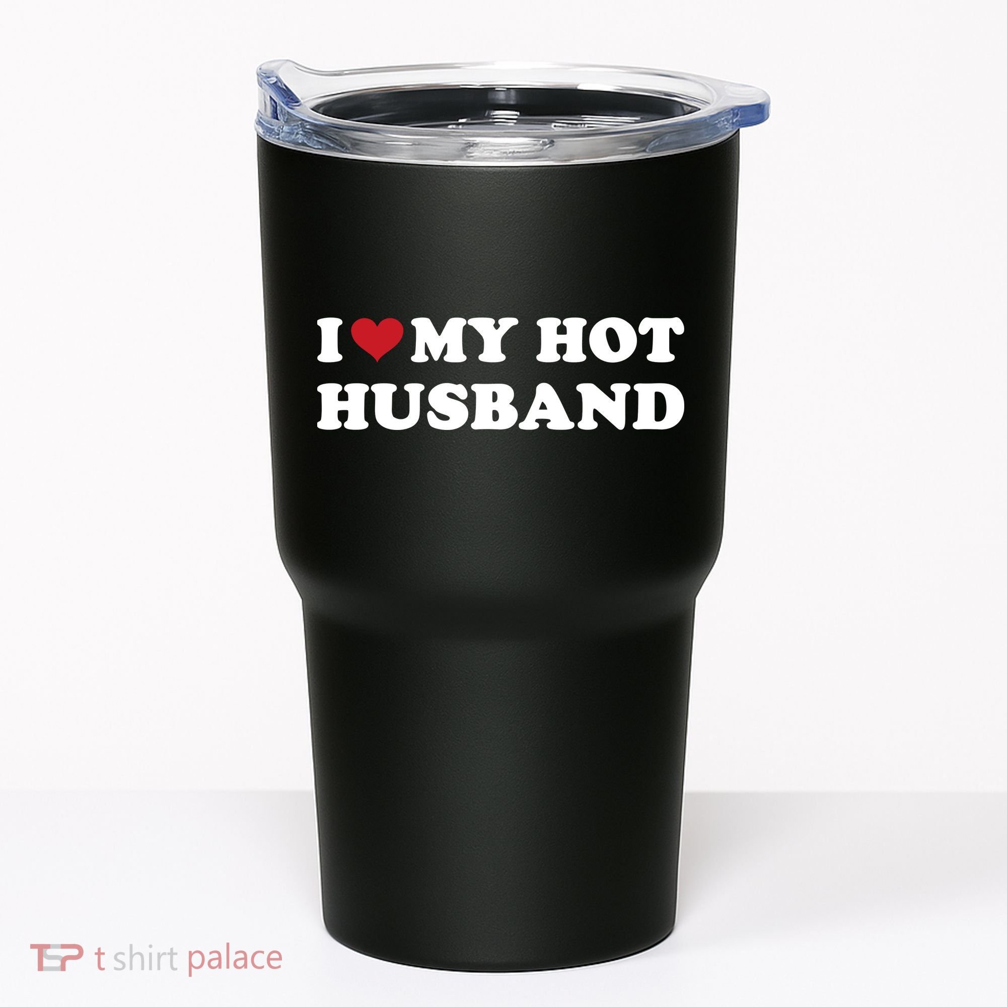 I Heart My Hot Husband Tumbler