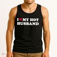 I Heart My Hot Husband Tank Top thumb 3