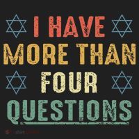 I Have More Than Four Questions Funny Passover Seder Beanie thumb 2