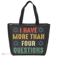 I Have More Than Four Questions Funny Passover Seder Tote Bag thumb 0