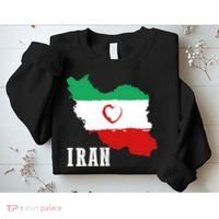 Iran Heart Map Pride For Patriotic Souls Sweatshirt thumb 2
