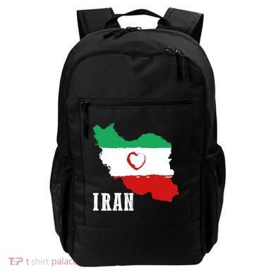 Iran Heart Map Pride For Patriotic Souls Backpack