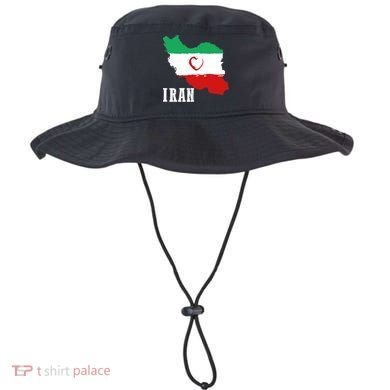 Iran Heart Map Pride For Patriotic Souls Bucket Hat