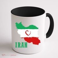 Iran Heart Map Pride For Patriotic Souls Coffee Mug thumb 1
