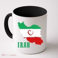 Iran Heart Map Pride For Patriotic Souls Coffee Mug thumb 0