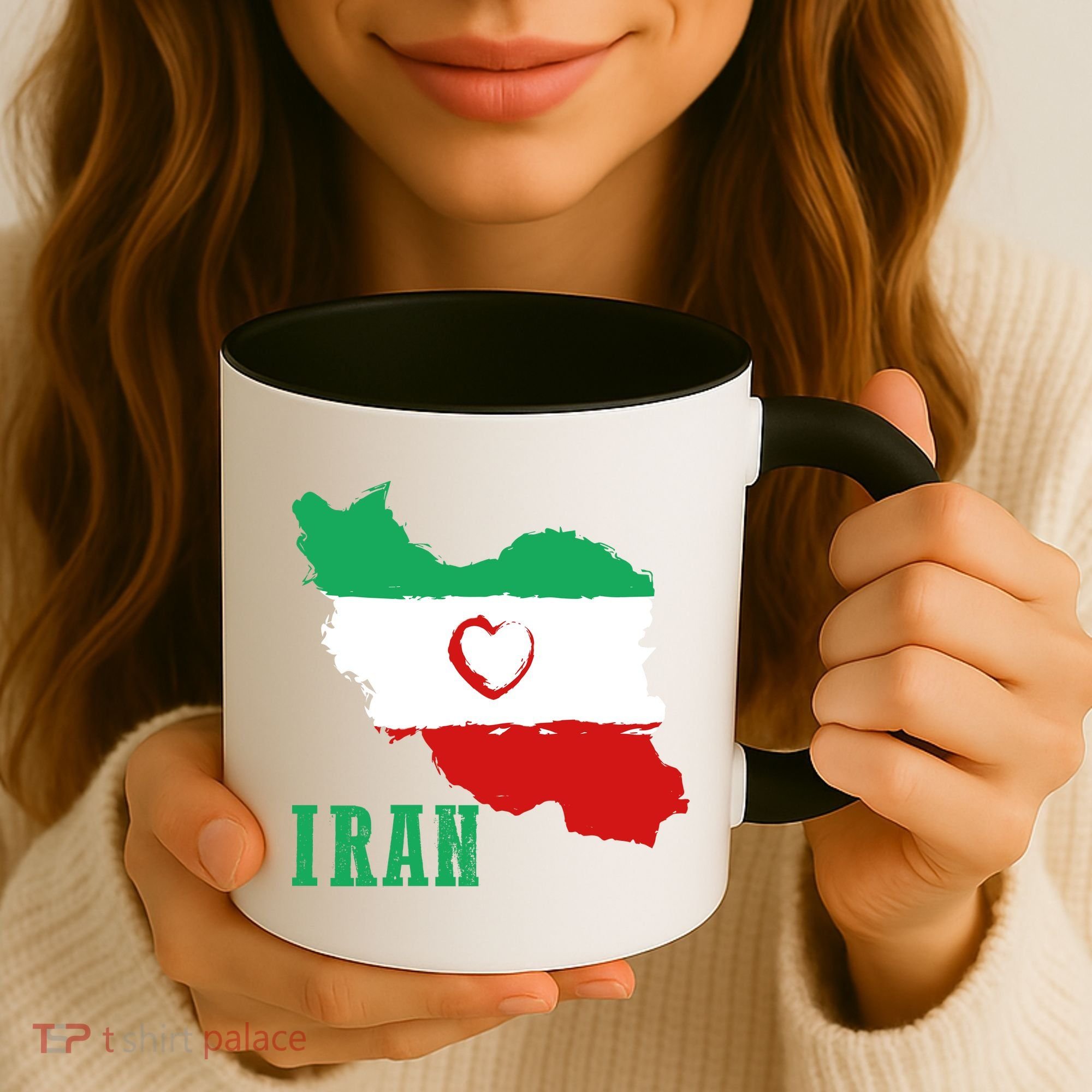 Iran Heart Map Pride For Patriotic Souls Coffee Mug