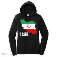 Iran Heart Map Pride For Patriotic Souls Women's Hoodie thumb 0