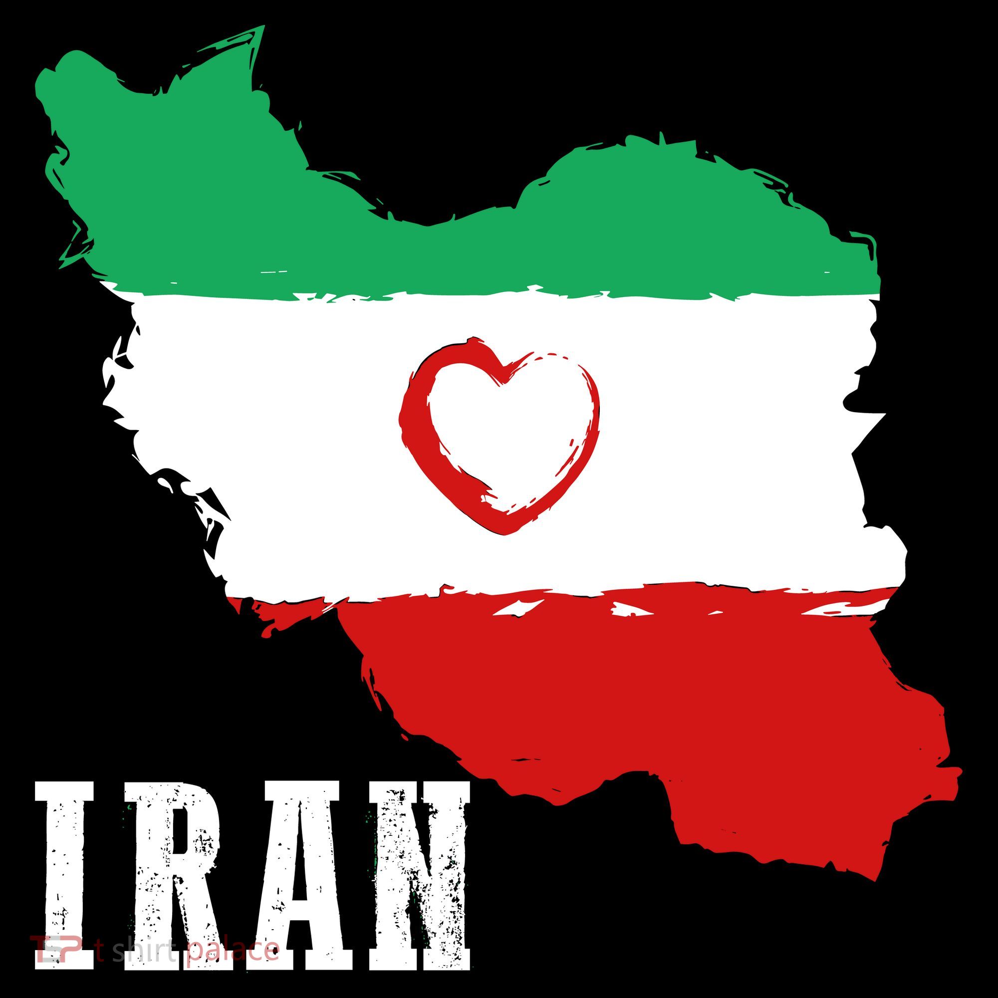 Iran Heart Map Pride For Patriotic Souls Women's Hoodie