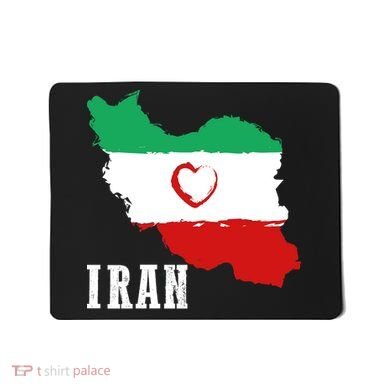 Iran Heart Map Pride For Patriotic Souls Mousepad