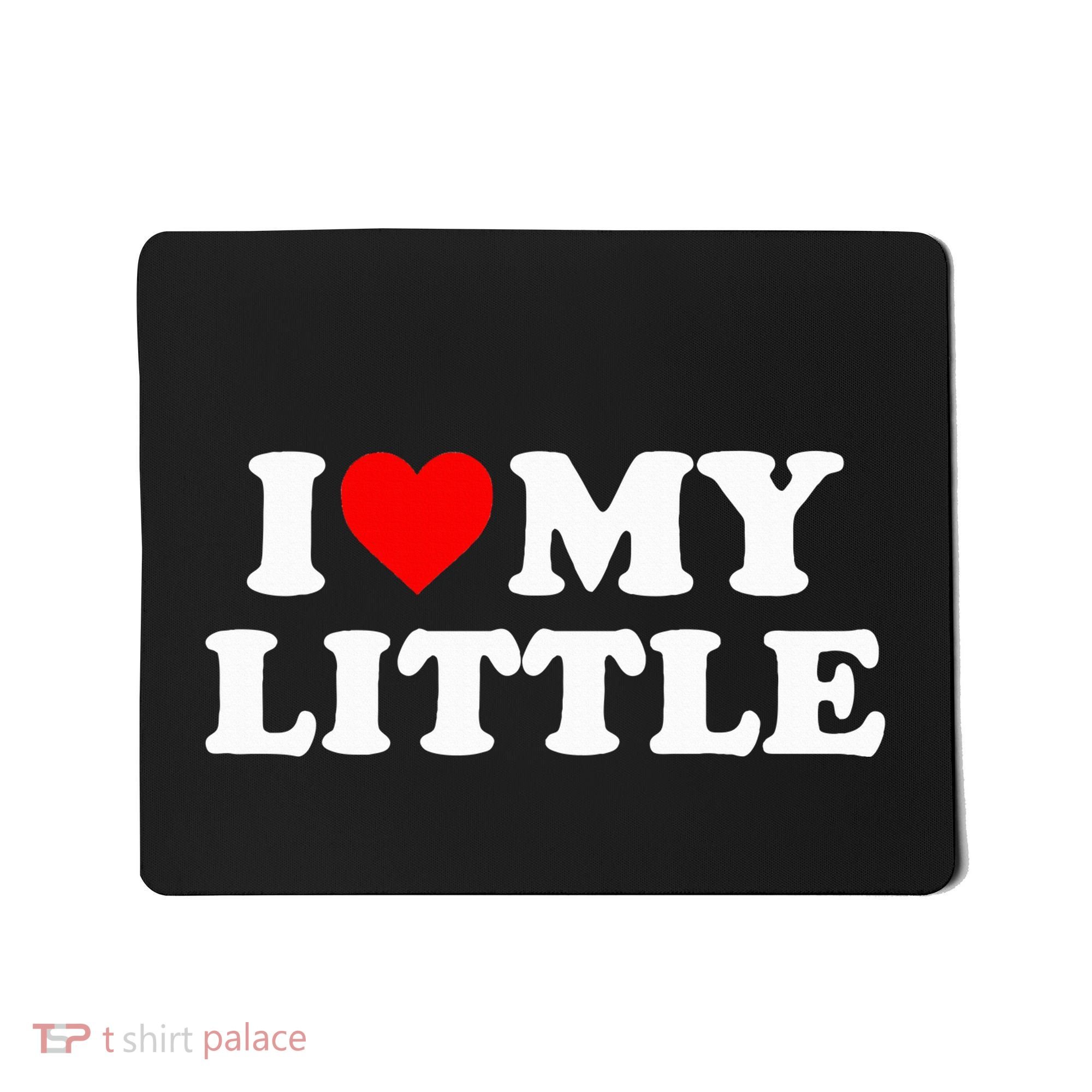 I Heart My Little Love Matching Little Big Sorority Mousepad