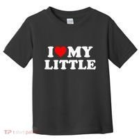 I Heart My Little Love Matching Little Big Sorority Toddler T-Shirt thumb 0