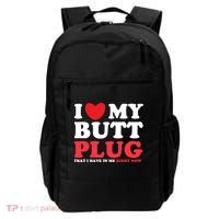 I Heart My Butt Plug That I Have In Me Right Now Backpack thumb 0